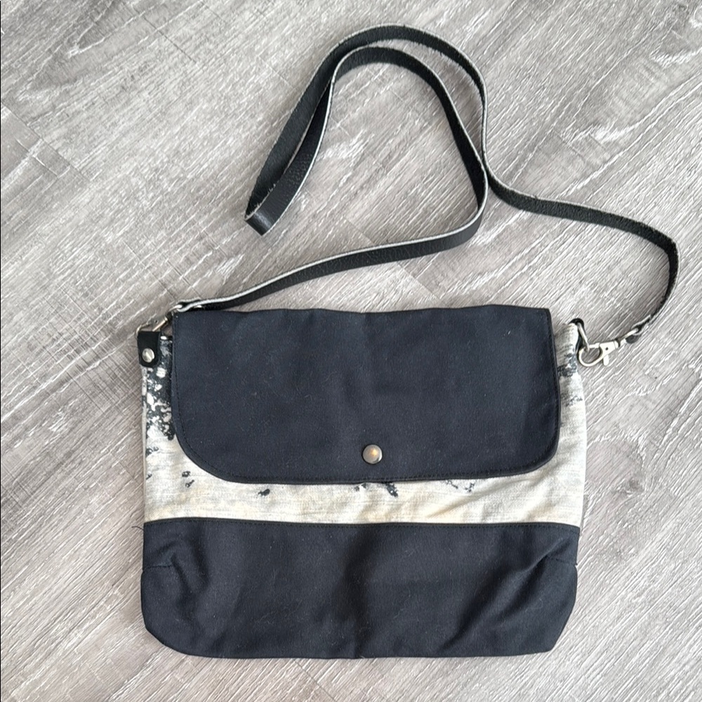 Stylish Black and Gray Women's Bag